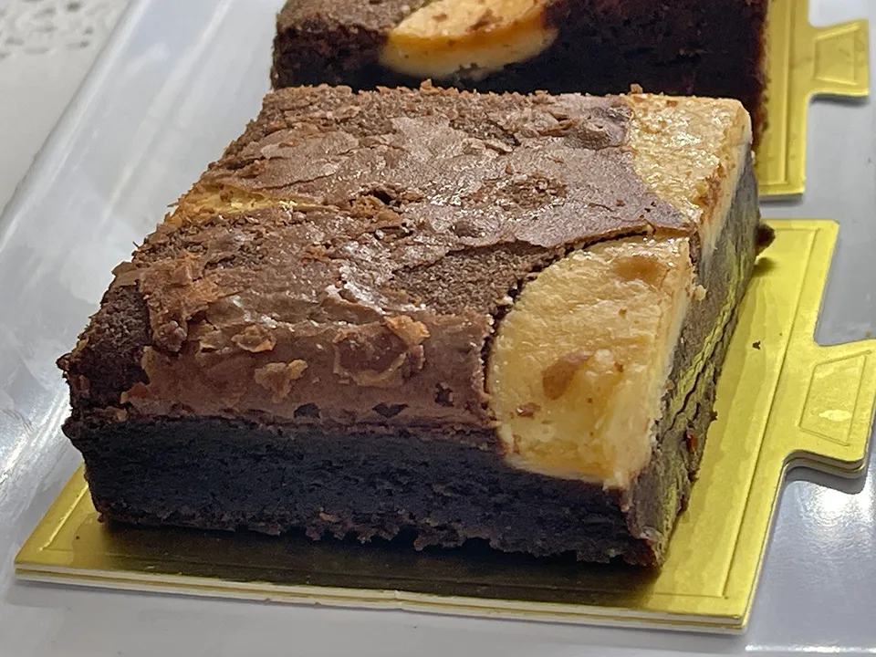Brownie at Paris Cafe San Francisco