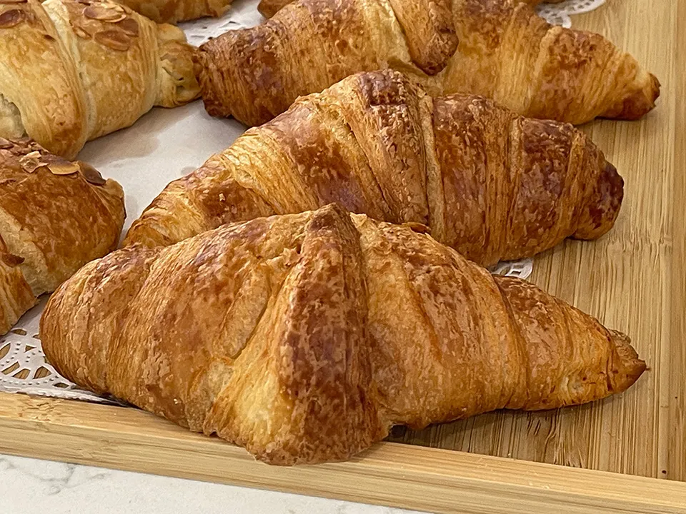 Butter croissant at Paris Cafe San Francisco