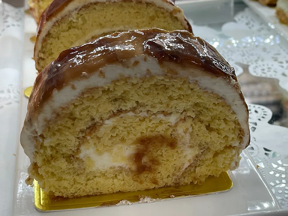 Gâteau roulé at Paris Cafe San Francisco