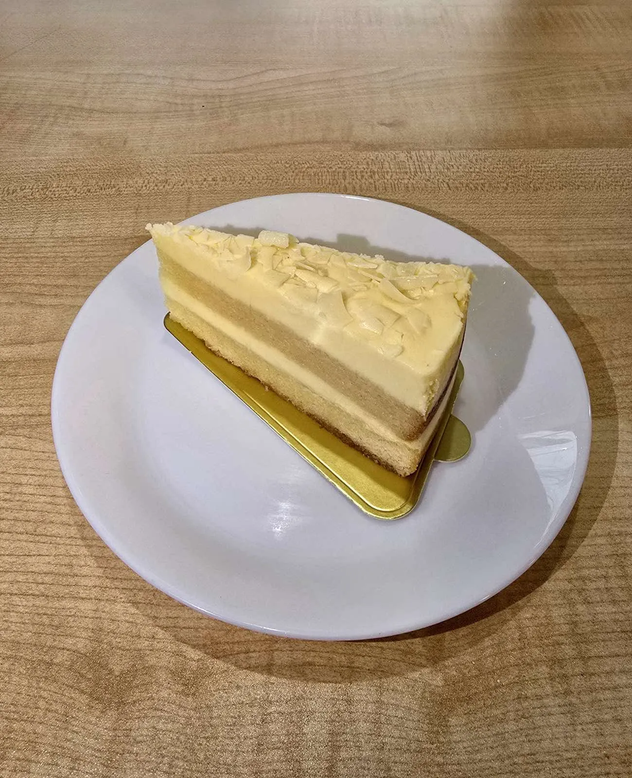 Lemon cake at Paris Cafe San Francisco