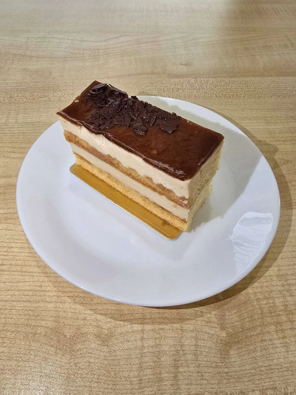 Tres leches cake at Paris Cafe San Francisco